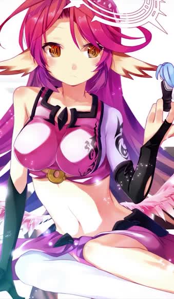 iPhone And Android Jibril No Game No Life Anime Phone Live Wallpaper