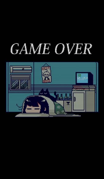 Live Phone Va 11 Hall A Game Over Screen Wallpaper To iPhone And Android