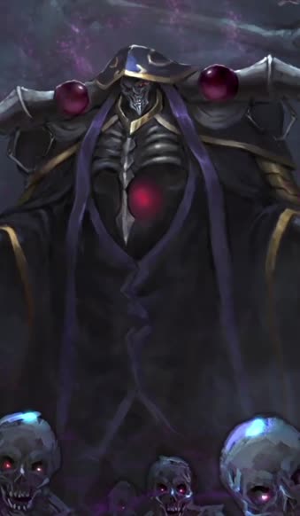 iPhone  Android Ainz Ooal Gown Overlord Free Phone Live Wallpaper