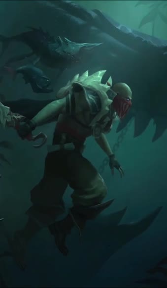 iPhone  Android Pyke League Of Legends Phone Live Wallpaper