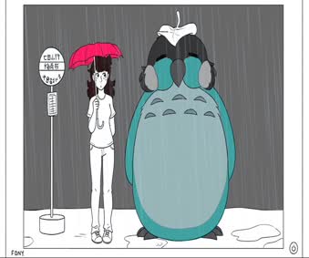 Jaiden Animations Totoro Live Wallpaper
