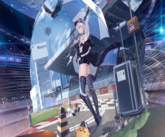 Azur Lane Enterprise Live Anime Wallpaper 4K