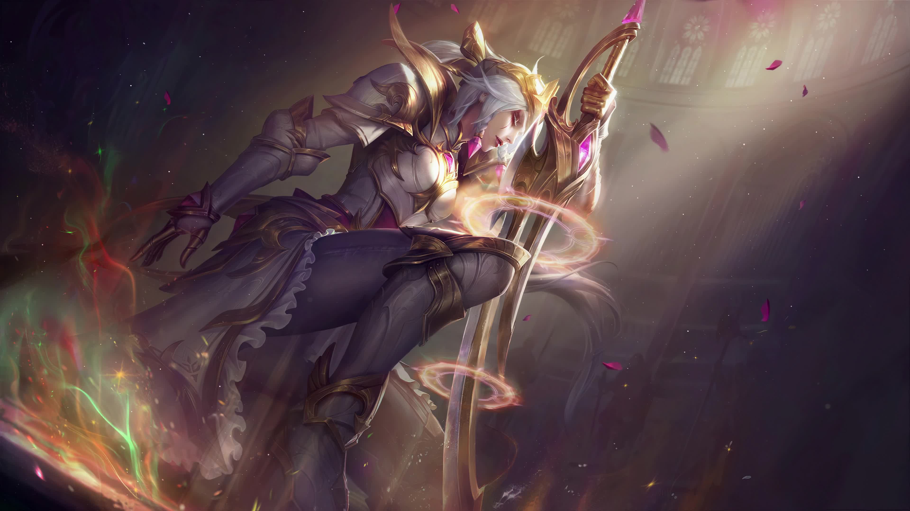 Battle Queen Diana - League of Legends (Wallpaper engine) 