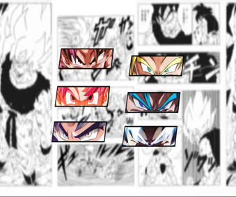 Goku Manga Live Wallpaper Anime