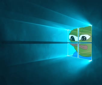 Rainbow Pepe Windows Live Wallpaper