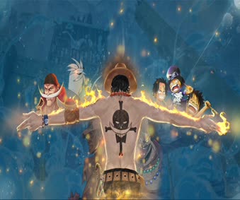 Fire One Piece Live Wallpaper