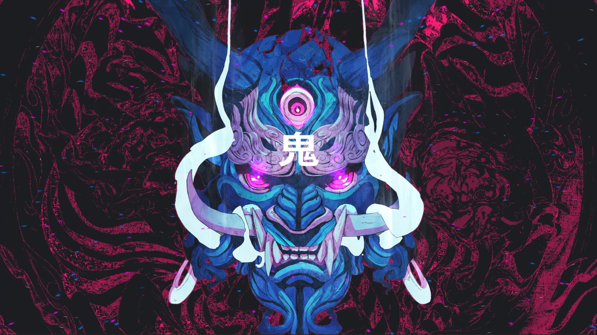 Download Oni Mask Live Wallpaper