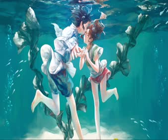 Spirited Away Underwater Live Wallpaper Anime