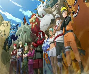 Anime The Nine Jinchuuriki Naruto Shippuden Live Wallpaper