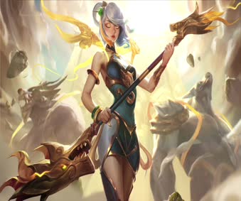 Live Wallpaper: League of Legends - Spellthief Lux 