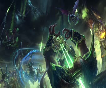Warcraft Hunting Season Animated Wallpaper