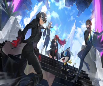 Alchemy Stars X Persona 5 Animated Wallpaper