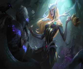 League of Legends Coven Cassiopeia Video Wallpaper