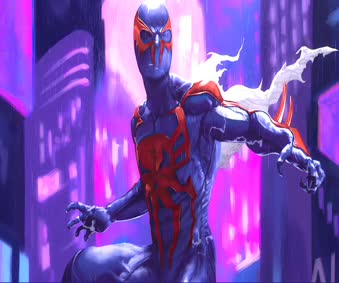 Spider Man 2099 Animated Wallpaper