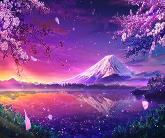 Mount Fuji Landscape Live Wallpaper