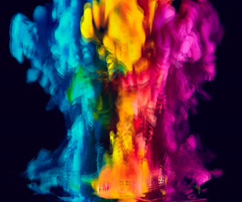 Cool Colorful Smoke 4K Live Wallpaper