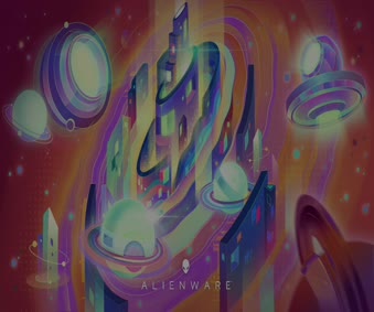 Alienware The realm of twists Live Wallpaper