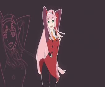 Zero Two Darling In The Franxx Animated Wallpaper