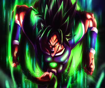 Broly Super Saiyan Dragon Ball Super Live Wallpaper - WallpaperWaifu