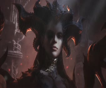 Live Diablo 4 Lilith Video Wallpaper