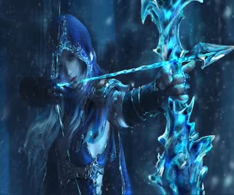 Live Lol Ice Shooter Animated Wallpaper