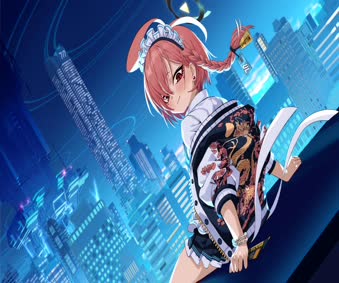 Download Anime Artificial Night 4K Live Wallpaper