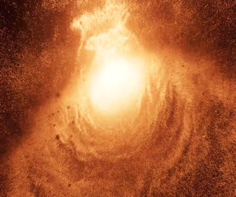 Lava Explosion In The Galaxy Live Wallpaper