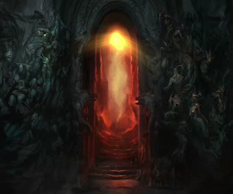 Gates of Hell Diablo 4K Live Wallpaper