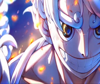 Download Luffy Gear 5 One Piece Live Anime Wallpaper