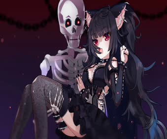 Nekrolina 4K Live Anime Wallpaper