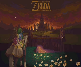 Zelda Twilight Princess Live Pixel Wallpaper