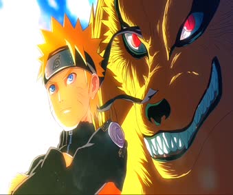 Anime Kurama & Naruto Shippuden Live Wallpaper