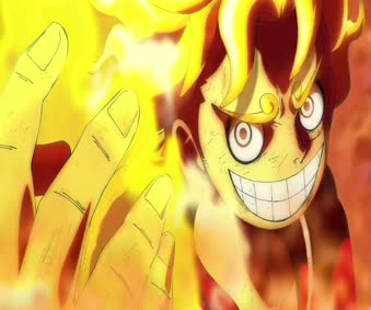 2K Luffy Sun God Nika Gear One Piece Live Wallpaper
