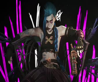 Jinx The Monster You Created Live Wallpaper