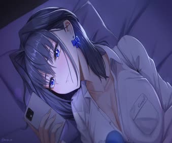 Download Kronii Rest Live Wallpaper