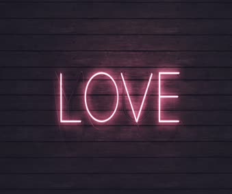 Love You Neon 1920x1080 Live Wallpaper