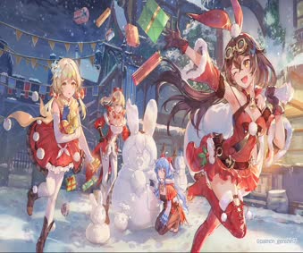 Genshin Christmas Live Wallpaper