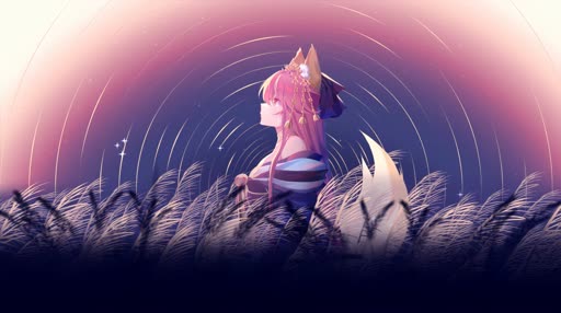 Download tamamo no mae 4k live wallpaper
