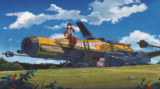 Ghibli Studio X Star Wars Animation