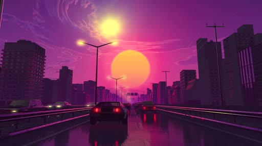 The Drive by VISUALDON Live Wallpaper
