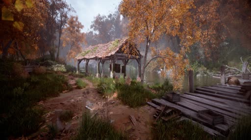 plague tale innocence shack by the river low
