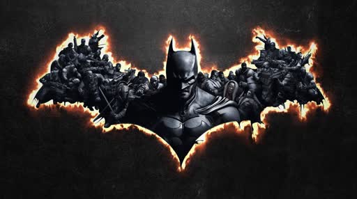 Batman Slow Glowing Logo Live Wallpaper