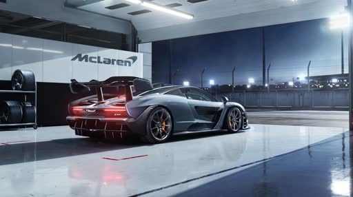 McLaren Car Fog 4K Live Wallpaper