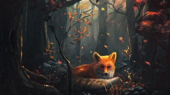 fox art wallpaper