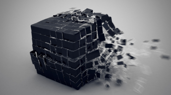 3d cube burst wallpaper