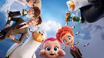2023 storks animated movie wide wallpaper
