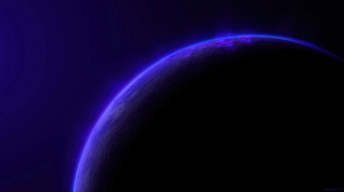 purple planet space 4k ij wallpaper