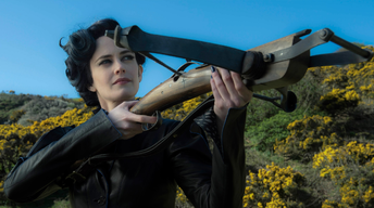 eva green in miss peregrines home for peculiar children ad wallpaper