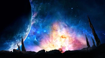 galaxy digital universe wallpaper