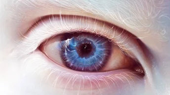 blue eye art wallpaper